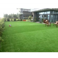 Make in China best PP green grass sympathy turf sport lawn artificial grass mat for garden golf football outdoor exercise