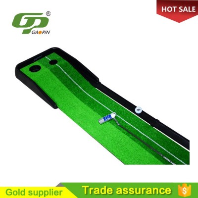 Professional high quality portable golf practice mat/golf putting green golf mat